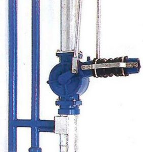 Смешивающее сопло вертикального фекального насоса Eisele с трехходовым клапаном