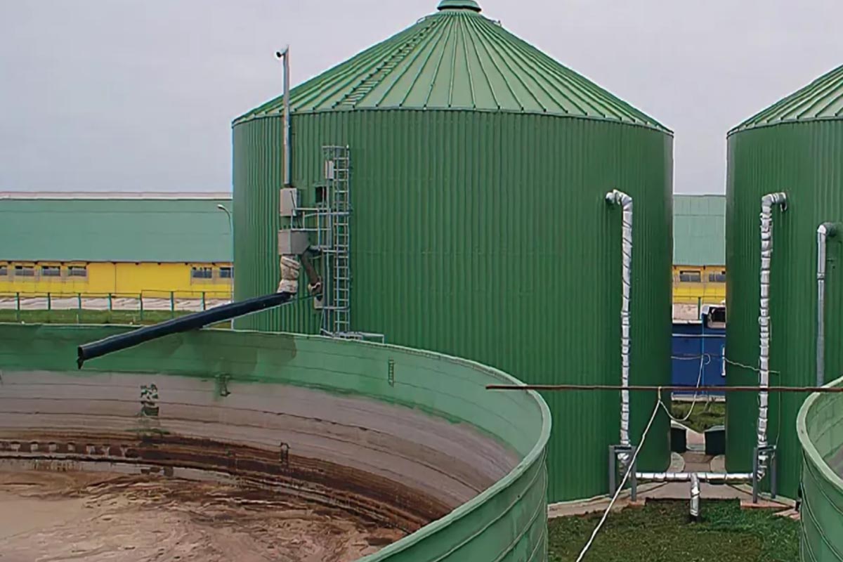 биогазовая установка для переработки навоза